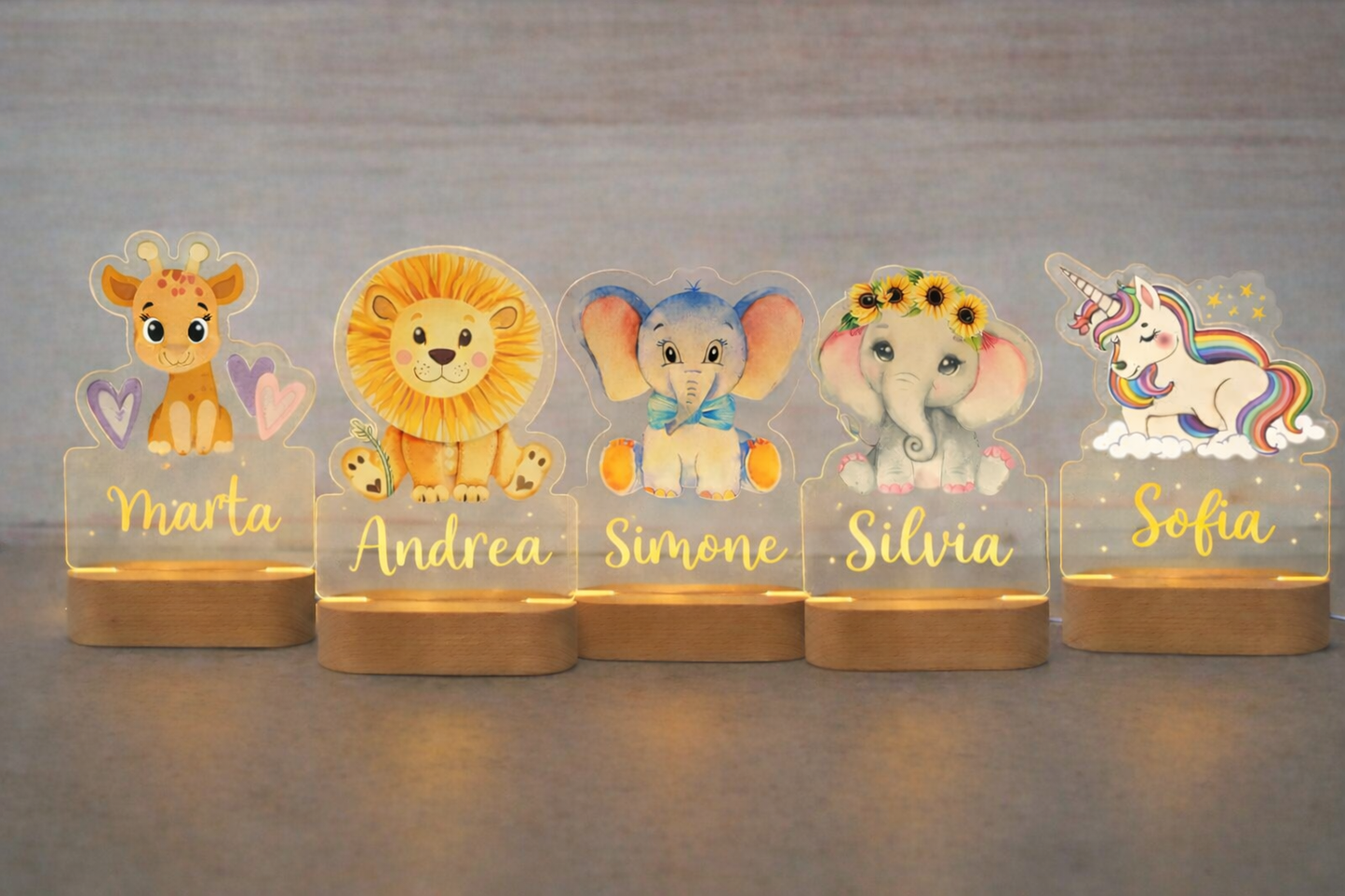 Lampada notturna per bambini